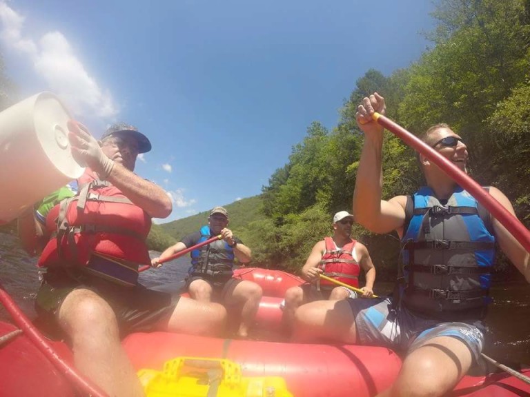 Paul GoPro Rafting Footage of Boys Day Out