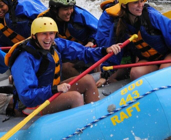 Group Rafting with Whitewater Challengers